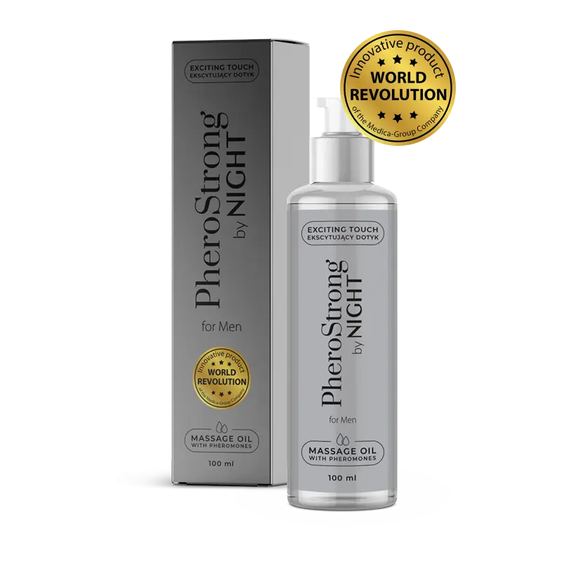 PheroStrong By Night for Men Massage Oil 100ml