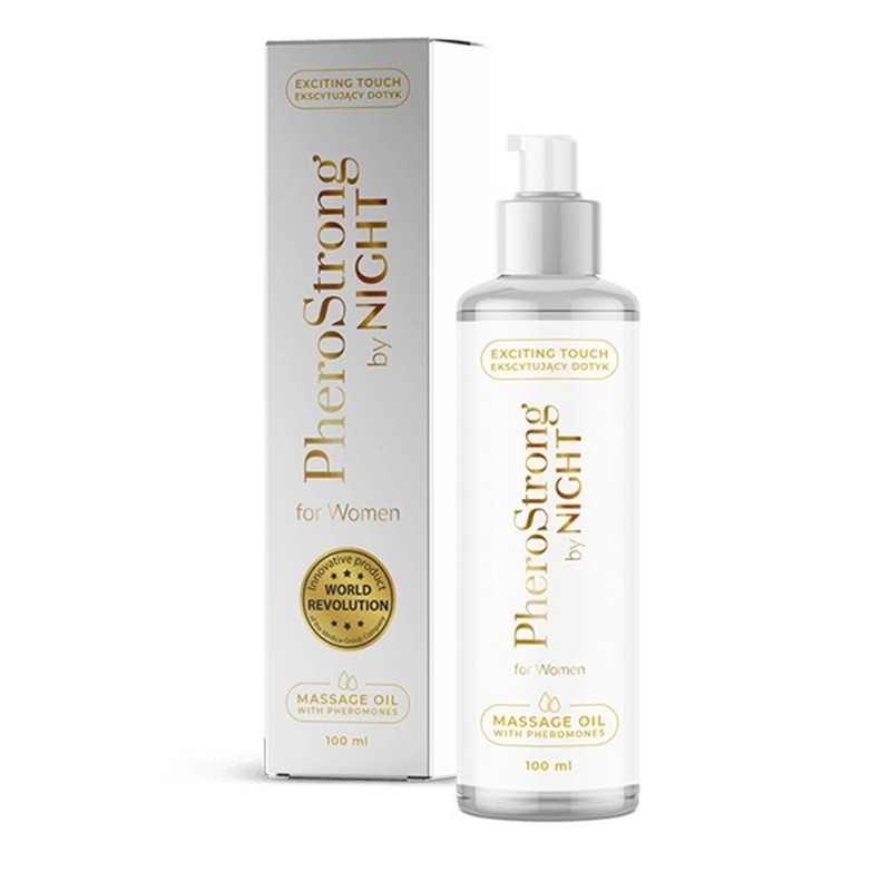 PheroStrong By Night for Women Massage Oil 100 ml
