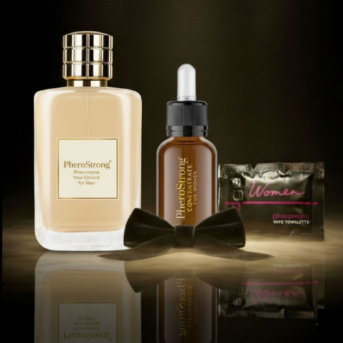 Zestaw PheroStrong Choice + Strong Concentrate + GRATIS The Edge dla kobiet