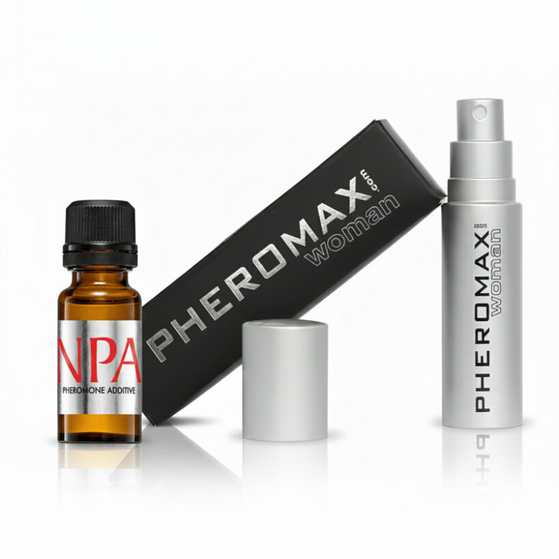 Zestaw feromonów Pheromax + NPA dla kobiet - Pewność siebie plus uwodzenie - 19 ml