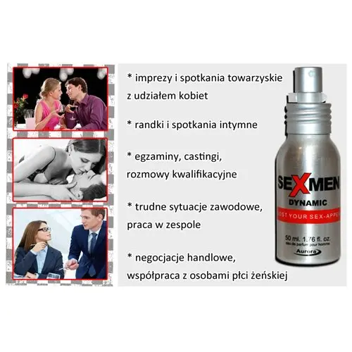 Sexmen Dynamic 50 ml for men